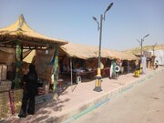 برپایی نمایشگاه صنایع‌دستی اربعین در شهرستان بدره ایلام با مشارکت سپاه پاسداران