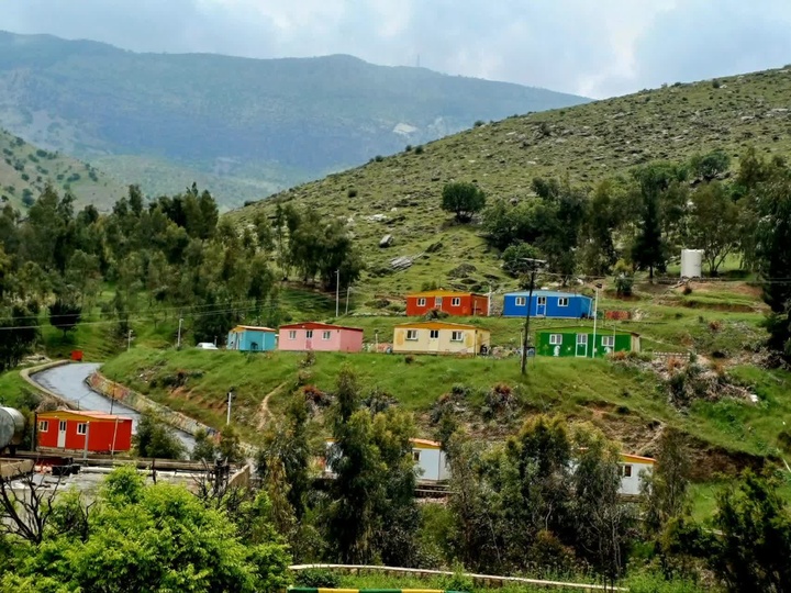 کمپینگ گردشگری بام سراب دره‌شهر ایلام آماده اسکان زائران اربعین شد