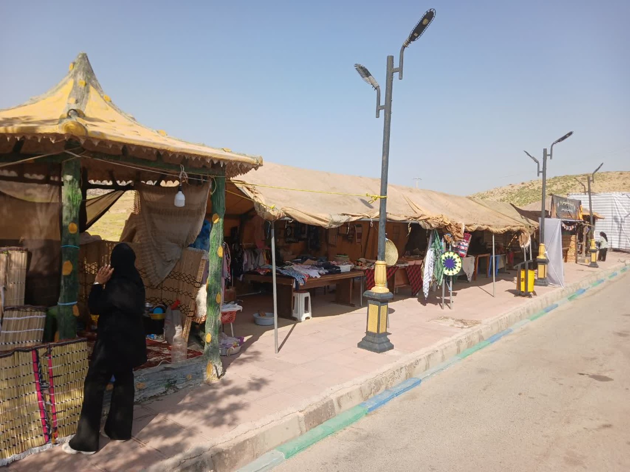 برپایی نمایشگاه صنایع‌دستی اربعین در شهرستان بدره ایلام با مشارکت سپاه پاسداران