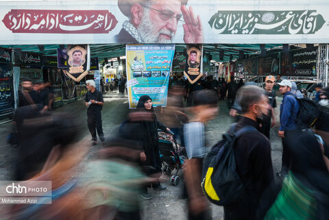در مسیر عشق؛ خدمت بی‌وقفه به زائران