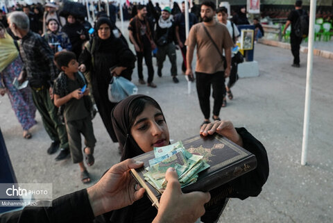 در مسیر عشق؛ خدمت بی‌وقفه به زائران