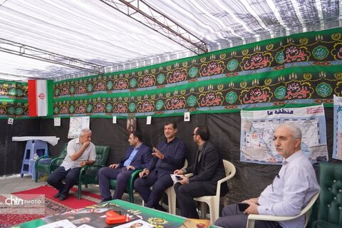 بازدید رئیس مرکز سرمایه‌گذاری و امور اقتصادی وزارت میراث‌فرهنگی، گردشگری و صنایع‌دستی از مرز تمرچین پیرانشهر، گذرگاه عاشقان اربعین