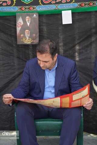 بازدید رئیس مرکز سرمایه‌گذاری و امور اقتصادی وزارت میراث‌فرهنگی، گردشگری و صنایع‌دستی از مرز تمرچین پیرانشهر، گذرگاه عاشقان اربعین