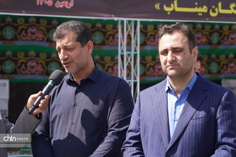 بازدید رئیس مرکز سرمایه‌گذاری و امور اقتصادی وزارت میراث‌فرهنگی، گردشگری و صنایع‌دستی از مرز تمرچین پیرانشهر، گذرگاه عاشقان اربعین