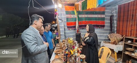 بازدید مقامات ارشد از ۳۳ غرفه صنایع‌دستی در پارک ولایت یاسوج