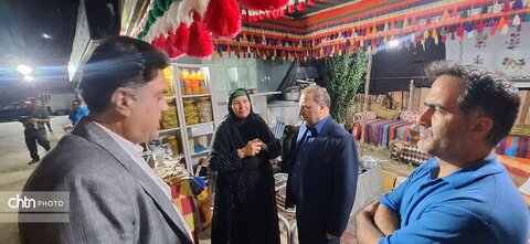 بازدید مقامات ارشد از ۳۳ غرفه صنایع‌دستی در پارک ولایت یاسوج