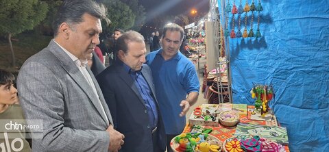 بازدید مقامات ارشد از ۳۳ غرفه صنایع‌دستی در پارک ولایت یاسوج