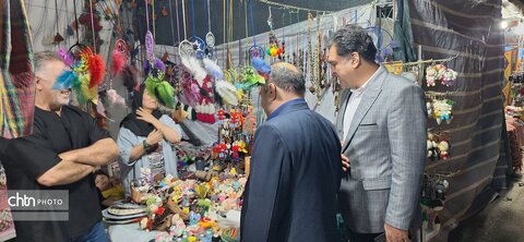بازدید مقامات ارشد از ۳۳ غرفه صنایع‌دستی در پارک ولایت یاسوج