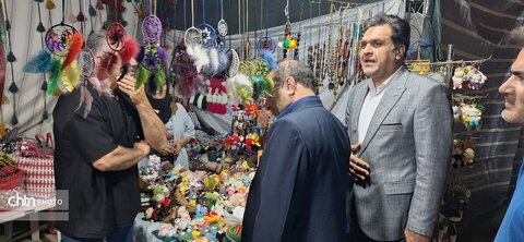 بازدید مقامات ارشد از ۳۳ غرفه صنایع‌دستی در پارک ولایت یاسوج