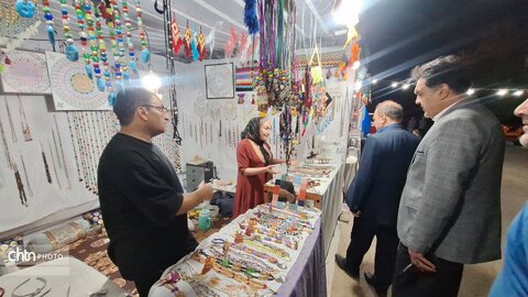 بازدید مقامات ارشد از ۳۳ غرفه صنایع‌دستی در پارک ولایت یاسوج