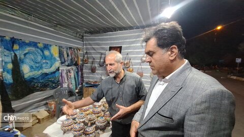 بازدید مقامات ارشد از ۳۳ غرفه صنایع‌دستی در پارک ولایت یاسوج