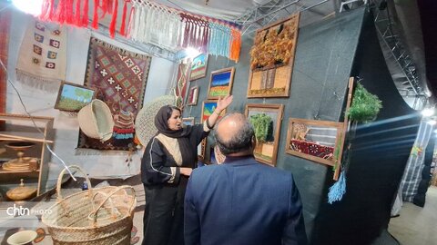 بازدید مقامات ارشد از ۳۳ غرفه صنایع‌دستی در پارک ولایت یاسوج