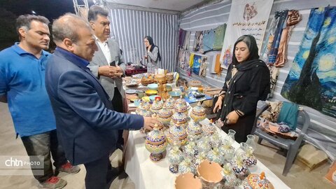 بازدید مقامات ارشد از ۳۳ غرفه صنایع‌دستی در پارک ولایت یاسوج