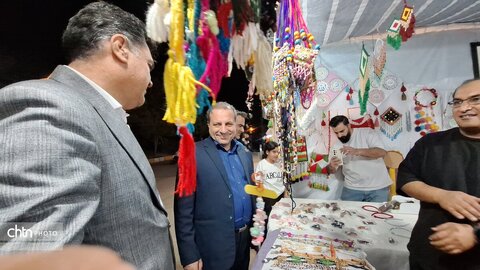 بازدید مقامات ارشد از ۳۳ غرفه صنایع‌دستی در پارک ولایت یاسوج