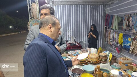 بازدید مقامات ارشد از ۳۳ غرفه صنایع‌دستی در پارک ولایت یاسوج