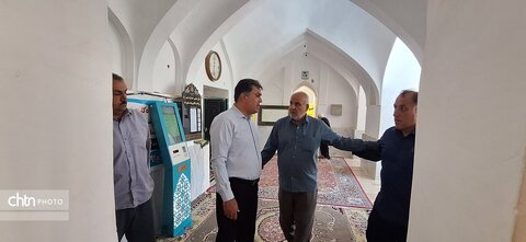 گزارش تصویری |بازدید میدانی مدیرکل میراث فرهنگی از طرح‌های ساماندهی امامزاده علی(ع)