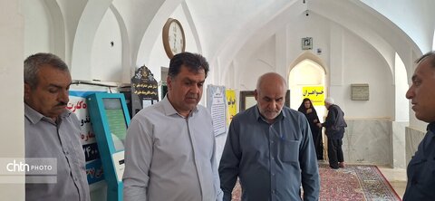 گزارش تصویری |بازدید میدانی مدیرکل میراث فرهنگی از طرح‌های ساماندهی امامزاده علی(ع)