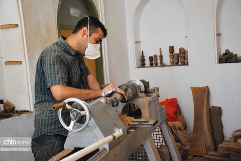 صنایع چوبی سنندج؛ هنر ماندگار دستان هنرمندان کردستان