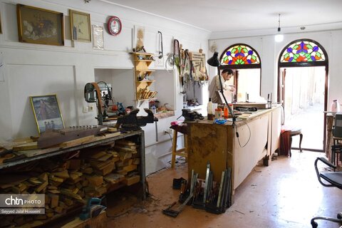 صنایع چوبی سنندج؛ هنر ماندگار دستان هنرمندان کردستان