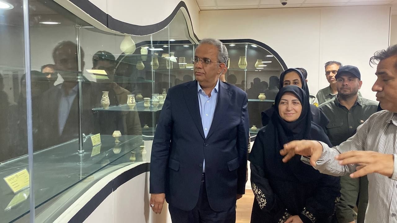 شگفتی‌های شهر سوخته پیش روی معاون رئیس‌جمهوری/ از چشم مصنوعی تا جام انیمیشن