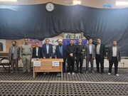 برگزاری میز خدمت نمایندگی میراث‌فرهنگی فاروج در محل مسجد جامع
