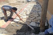 احیای اصالت در قلب بافت تاریخی قروه/ آغاز عملیات سنگ‌فرش با رویکرد توسعه پایدار گردشگری