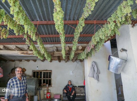 شیره پزی در روستای تاریخی و هدف گردشگری هزاوه