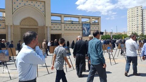 برپایی نمایشگاه عکس به مناسبت روز ملی زنجان در مصلی حضرت خاتم الانبیا(ص) زنجان.