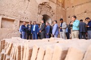 نگاهی به اصالت و شکوه؛ بازدید استاندار یزد از عمارتهای تاریخی «باران» و «حسینیان»
