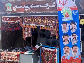 برپایی غرفه‌های صنایع‌دستی در ایام اربعین برای حمایت از هنرمندان کردستان