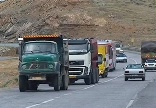اعمال محدودیت تردد کامیون‌ها در جنوب شرق استان تهران