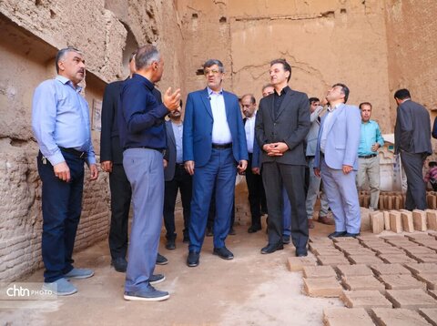 نگاهی به اصالت و شکوه؛ بازدید استاندار یزد از عمارتهای تاریخی «باران» و «حسینیان»
