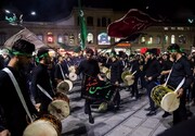 سینه‌زنی سنتی و نوحه‌خوانی اربعین در بوشهر اجرا شد