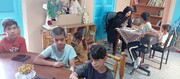 کتابخانه روستای هدف گردشگری ریاب در شهرستان گناباد تجهیز شد