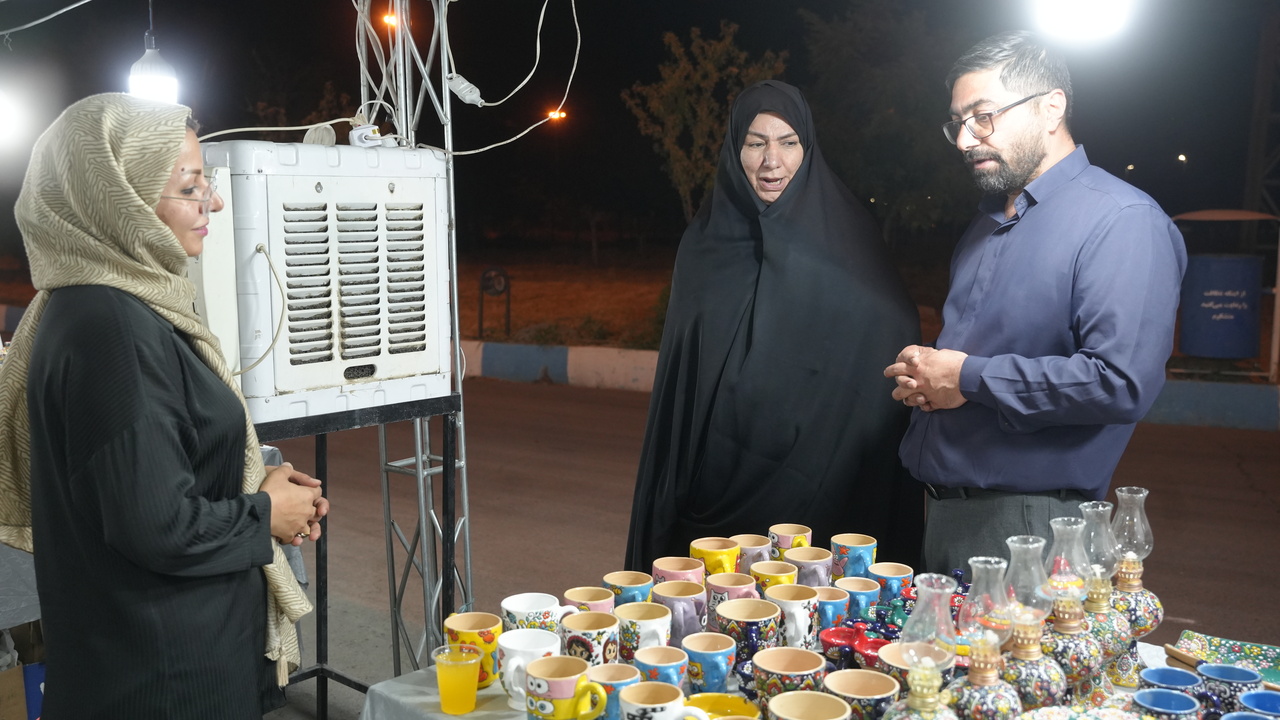 سوغاتیِ عشق از مسیر بازگشت زوار اربعین در استان کرمانشاه