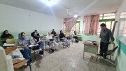 دوره تخصصی تراش سنگ‌های قیمتی و نیمه‌قیمتی در دامغان برگزار شد