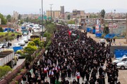 مراسم جاماندگان اربعین در اردبیل