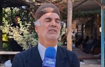 برگزاری آیین چاووش خوانی اربعین در خانه بومگردی دیلیگن
