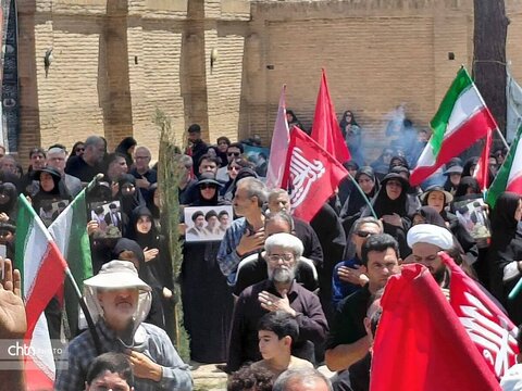 برگزاری مراسم آئینی جاماندگان اربعین و عزاداری پیاده ورامینی ها