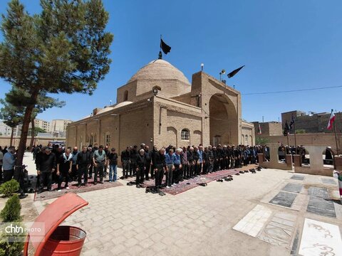برگزاری مراسم آئینی جاماندگان اربعین و عزاداری پیاده ورامینی ها