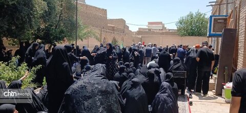 مراسم آئینی جاماندگان اربعین و عزاداری پیاده ورامینی ها