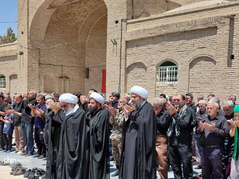 برگزاری مراسم آئینی جاماندگان اربعین و عزاداری پیاده ورامینی ها