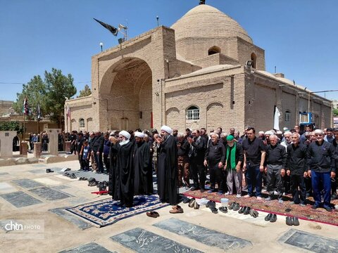 برگزاری مراسم آئینی جاماندگان اربعین و عزاداری پیاده ورامینی ها