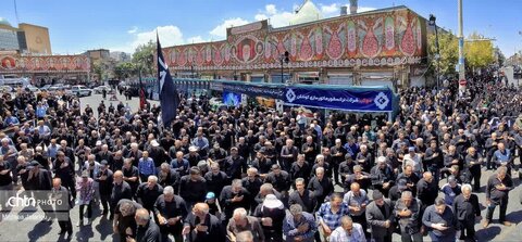 طنین یا حسین در مسیر جاماندگانِ عاشق در زنجان