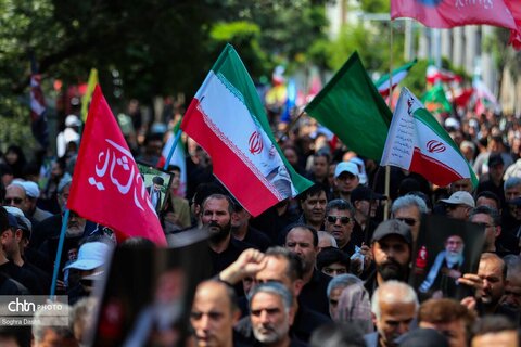 مراسم جاماندگان اربعین در اردبیل