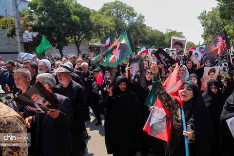 مراسم جاماندگان اربعین در اردبیل