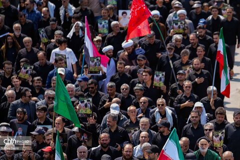 مراسم جاماندگان اربعین در اردبیل