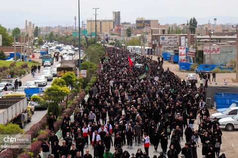 مراسم جاماندگان اربعین در اردبیل