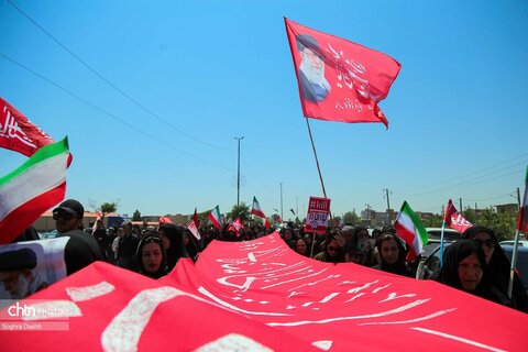 مراسم جاماندگان اربعین در اردبیل