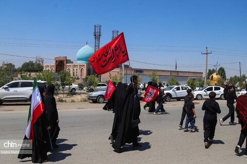 مراسم جاماندگان اربعین در اردبیل